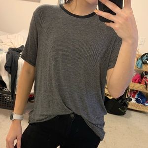 Brandy Melville oversized striped top